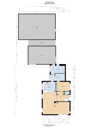 Floorplan - Uiterweg 58, 1431 AP Aalsmeer